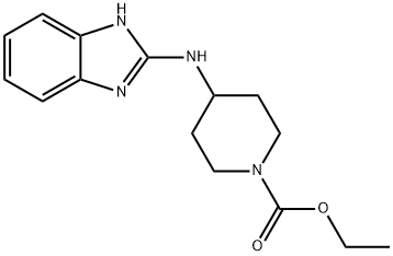 ethyl 4-(1H-benzimidazol-2-ylamino)piperidine-1-carboxylate Struktur