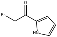 Ethanone, 2-bromo-1-(1H-pyrrol-2-yl)- (9CI) Struktur