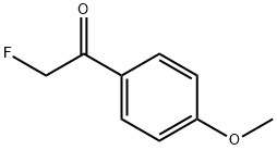 Ethanone, 2-fluoro-1-(4-methoxyphenyl)- (9CI) Struktur