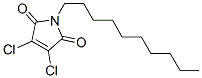 3,4-Dichloro-1-decyl-1H-pyrrole-2,5-dione Struktur