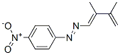 2,3-Dimethyl-1-(p-nitrophenylazo)-1,3-butadiene Struktur