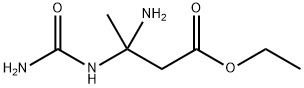 ethyl 3-amino-3-[(aminocarbonyl)amino]butyrate  Struktur