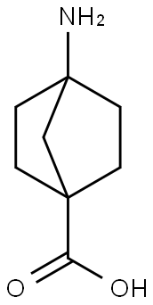 Bicyclo[2.2.1]heptane-1-carboxylic acid, 4-amino- (9CI) Struktur