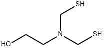 Ethanol, 2-[bis(mercaptomethyl)amino]- (9CI) Struktur