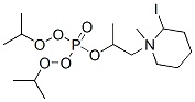 1-(2-dipropan-2-yloxyphosphoryloxypropyl)-1-methyl-3,4,5,6-tetrahydro- 2H-pyridine iodide Struktur