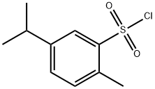 5-ISOPROPYL-2-METHYLBENZENE-1-SULFONYL CHLORIDE Struktur