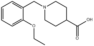 1-(2-ETHOXY-BENZYL)-PIPERIDINE-4-CARBOXYLIC ACID Struktur