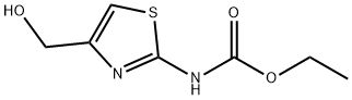 Carbamic  acid,  [4-(hydroxymethyl)-2-thiazolyl]-,  ethyl  ester  (9CI) Struktur