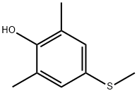 4-(Methylthio)-2,6-dimethylphenol Struktur