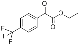 ETHYL OXO-(4-TRIFLUOROMETHYLPHENYL)ACETATE Struktur