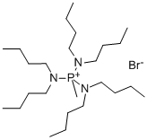 Phosphonium, methyltris(dibutylamino)-, bromide Struktur