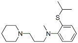 1-[3-[N-(2-Isopropylthiophenyl)-N-methylamino]propyl]piperidine Struktur