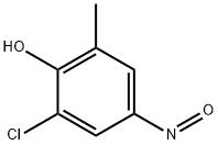 6-Chloro-4-nitroso-2-methylphenol Struktur