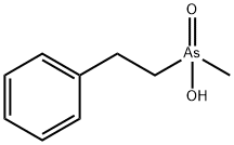 Methyl(2-phenylethyl)arsinic acid Struktur