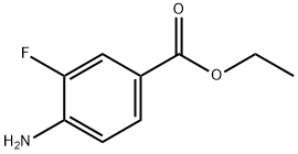 ETHYL 4-AMINO-3-FLUOROBENZOATE Structure