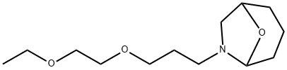 6-[3-(2-Ethoxyethoxy)propyl]-8-oxa-6-azabicyclo[3.2.1]octane Struktur