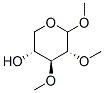 Methyl 2-O,3-O-dimethyl-α-D-xylopyranoside Struktur