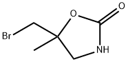 2-Oxazolidinone,5-(bromomethyl)-5-methyl-(9CI) Struktur