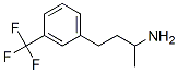 1-Methyl-3-[3-(trifluoromethyl)phenyl]propylamine Struktur