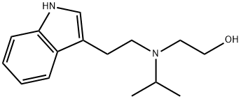 2-[N-[2-(1H-Indol-3-yl)ethyl]-N-isopropylamino]ethanol Struktur