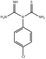 Thiourea,  N-(aminoiminomethyl)-N-(4-chlorophenyl)- Struktur