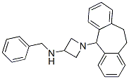 N-Benzyl-1-[10,11-dihydro-5H-dibenzo[a,d]cyclohepten-5-yl]-3-azetidinamine Struktur