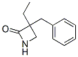 3-Benzyl-3-ethylazetidin-2-one Struktur