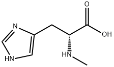 D-Histidine, N-methyl- (9CI) Struktur