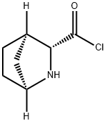 2-Azabicyclo[2.2.1]heptane-3-carbonyl chloride, (1S,3R,4R)- (9CI) Struktur