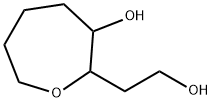 2-Oxepaneethanol, 3-hydroxy- (9CI) Struktur