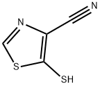 4-Thiazolecarbonitrile,  5-mercapto- Struktur