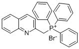 Triphenyl(2-quinolinylmethyl)-phosphoniumbromide Struktur