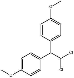 1,1-Dichloro-2,2-bis(p-methoxyphenyl)ethane Struktur