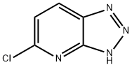 5-Chloro-3H-[1,2,3]triazolo[4,5-b]pyridine Struktur