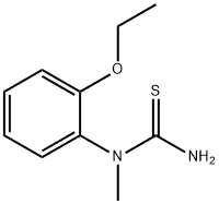 Thiourea,  N-(2-ethoxyphenyl)-N-methyl- Struktur