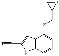 4-glycidyloxy-2-indolecarbonitrile