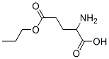 2-amino-5-oxo-5-propoxy-pentanoic acid Struktur