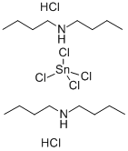 Ammoniumyl, dibutyl-, hexachlorostannate(2-) (2:1) Struktur