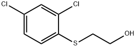 2,4-dichlorophenylthioethanol Struktur