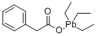 (Phenylacetoxy)triethyl plumbane Struktur