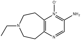 5H-Pyrazino[2,3-d]azepin-2-amine,7-ethyl-6,7,8,9-tetrahydro-,1-oxide(9CI) Struktur