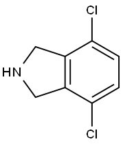 4,7-DICHLOROISOINDOLINE HYDROCHLORIDE Struktur