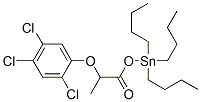 Tributyl[[2-(2,4,5-trichlorophenoxy)propionyl]oxy]stannane Struktur