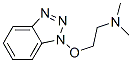 1-(beta-dimethylaminoethoxy)benzotriazole Struktur