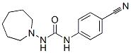 1-(azepan-1-yl)-3-(4-cyanophenyl)urea Struktur