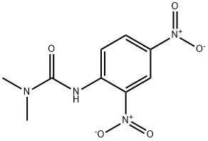 1,1-Dimethyl-3-(2,4-dinitrophenyl)urea Struktur