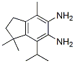 5,6-Indandiamine,  7-isopropyl-1,1,4-trimethyl-  (7CI,8CI) Struktur