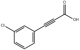 3-(3-CHLOROPHENYL)PROP-2-YNOIC ACID Struktur