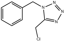 1-BENZYL-5-(CHLOROMETHYL)-1H-TETRAZOLE Struktur