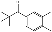 2,2,3',4'-TETRAMETHYLPROPIOPHENONE Struktur